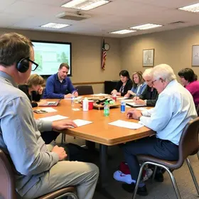 simulado de desastre