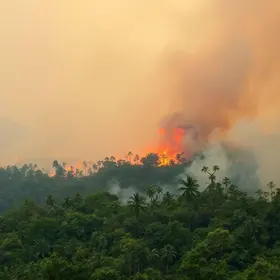 queimada em Taubaté