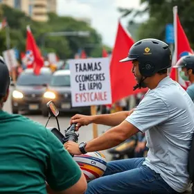 motoristas de aplicativo