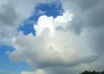 céu nublado em Taubaté