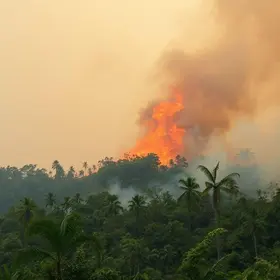 queimada em Taubaté