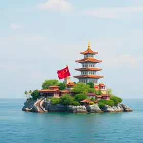 chineses são parceiros ideais para a Ilha da Felicidade