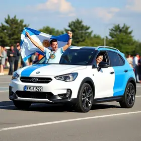 torcedor da seleção argentina