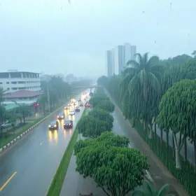 chuva no vale do paraíba e litoral de sp