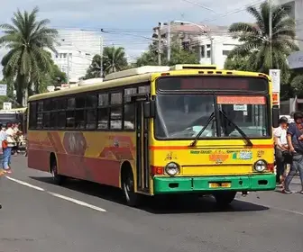 paralisação de ônibus em Taubaté