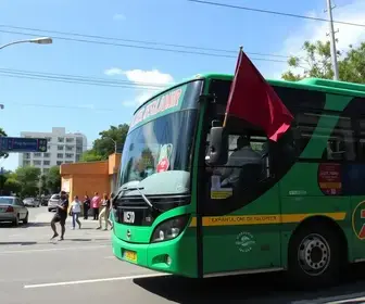 greve de ônibus em Taubaté
