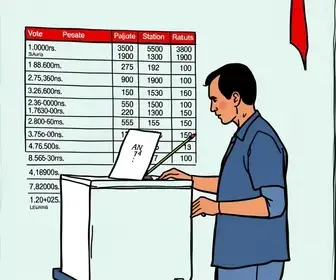 votação em Taubaté